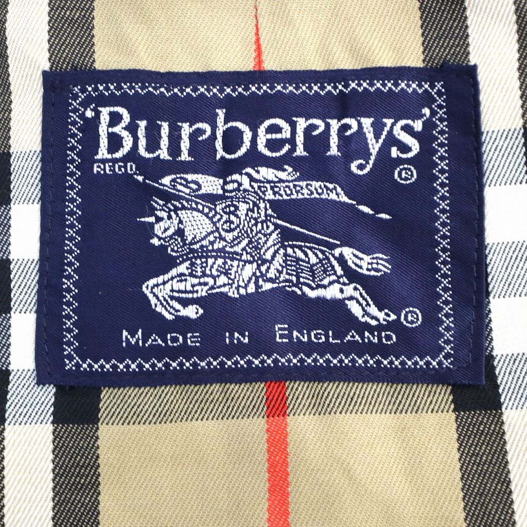 80年代 イングランド製 BURBERRY バーバリー ステンカラーコート