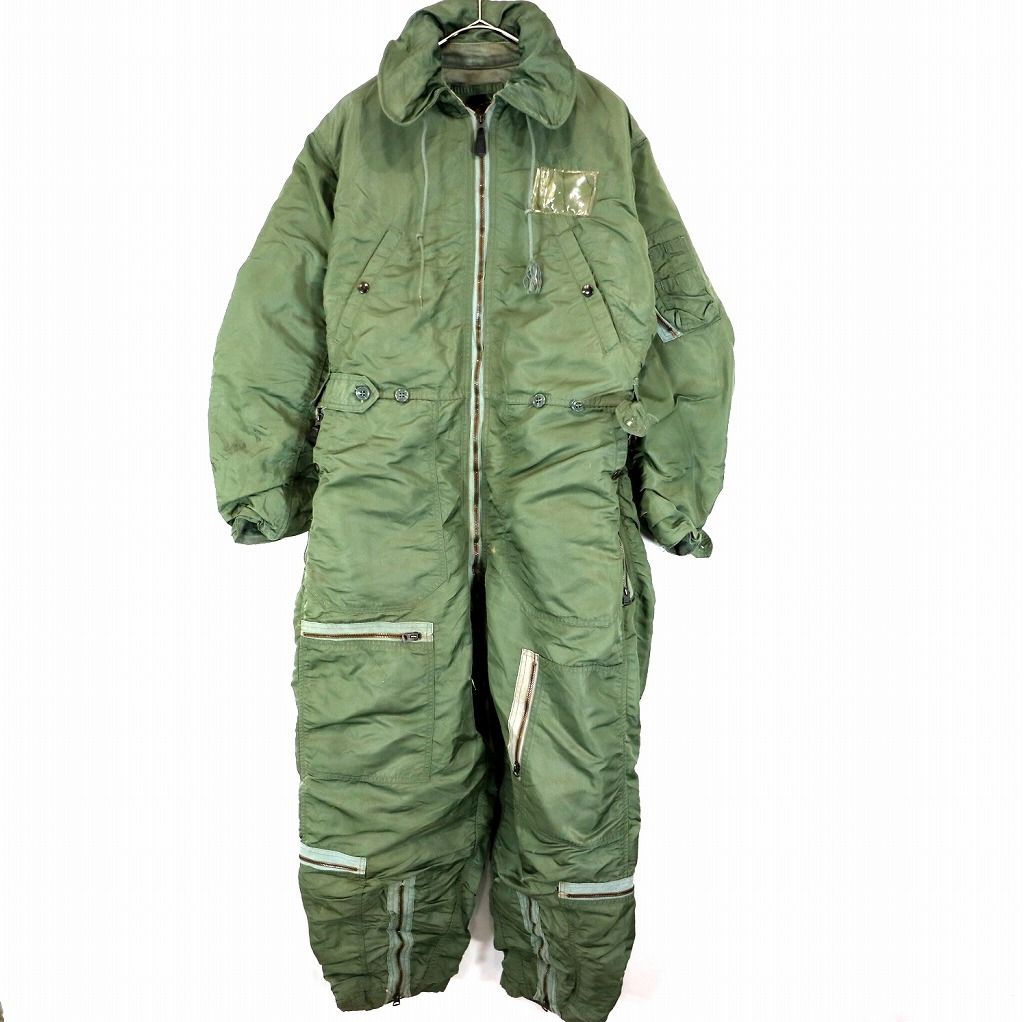 本日まで値下げ【美品】50S米国実物 CWU-1/P ミリタリー　フライトスーツ 50年代 米軍実物 U.S.AIRFORCE CWU-1/P フライトスーツ オールインワン