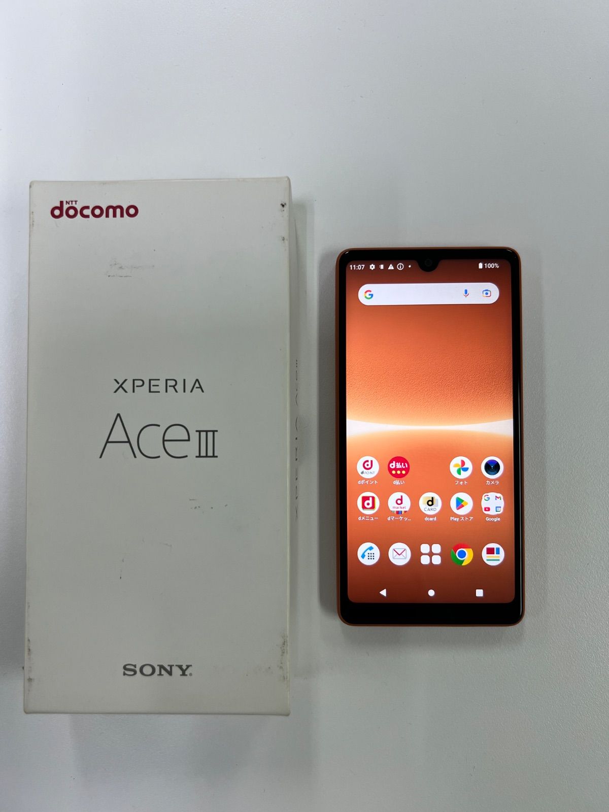 Xperia Ace Ⅲ SO-53C Orange オレンジ 本体 SIMフリー 【公式通販】