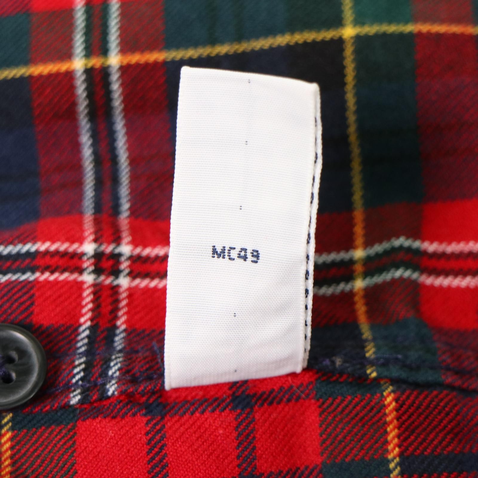 Polo by Ralph Lauren ポロ ラルフローレン オープンカラー フランネルシャツ チェック  (メンズ M) 中古 古着 A3432 Polo by Ralph Lauren ポロ ラルフローレン オープンカラー フランネル