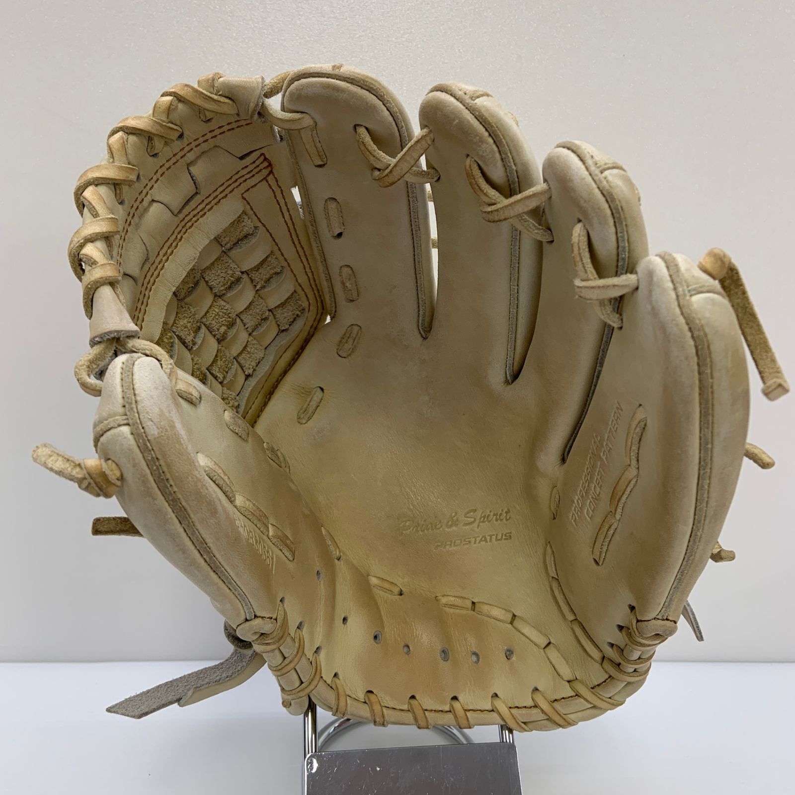 中古品 ゼット ZETT プロステイタス オーダー 限定 軟式 内野手用グローブ BRGB30561T 5474 ゼット ZETT プロステイタス 軟式 大人 一般 二塁手・遊撃手用