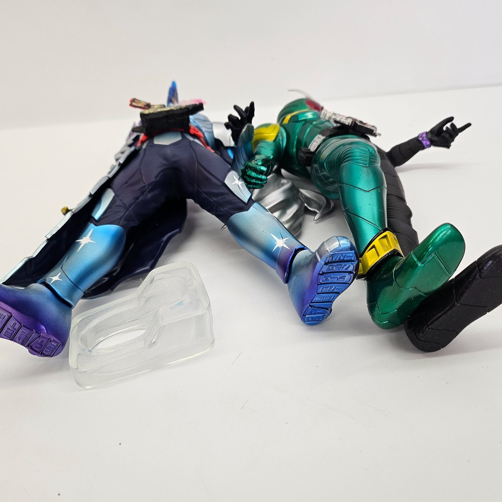 ソフビ　2体 ソフビ 2体 仮面ライダーZX（ゼクロス） ソフビ ヒーローシリーズ 昭和