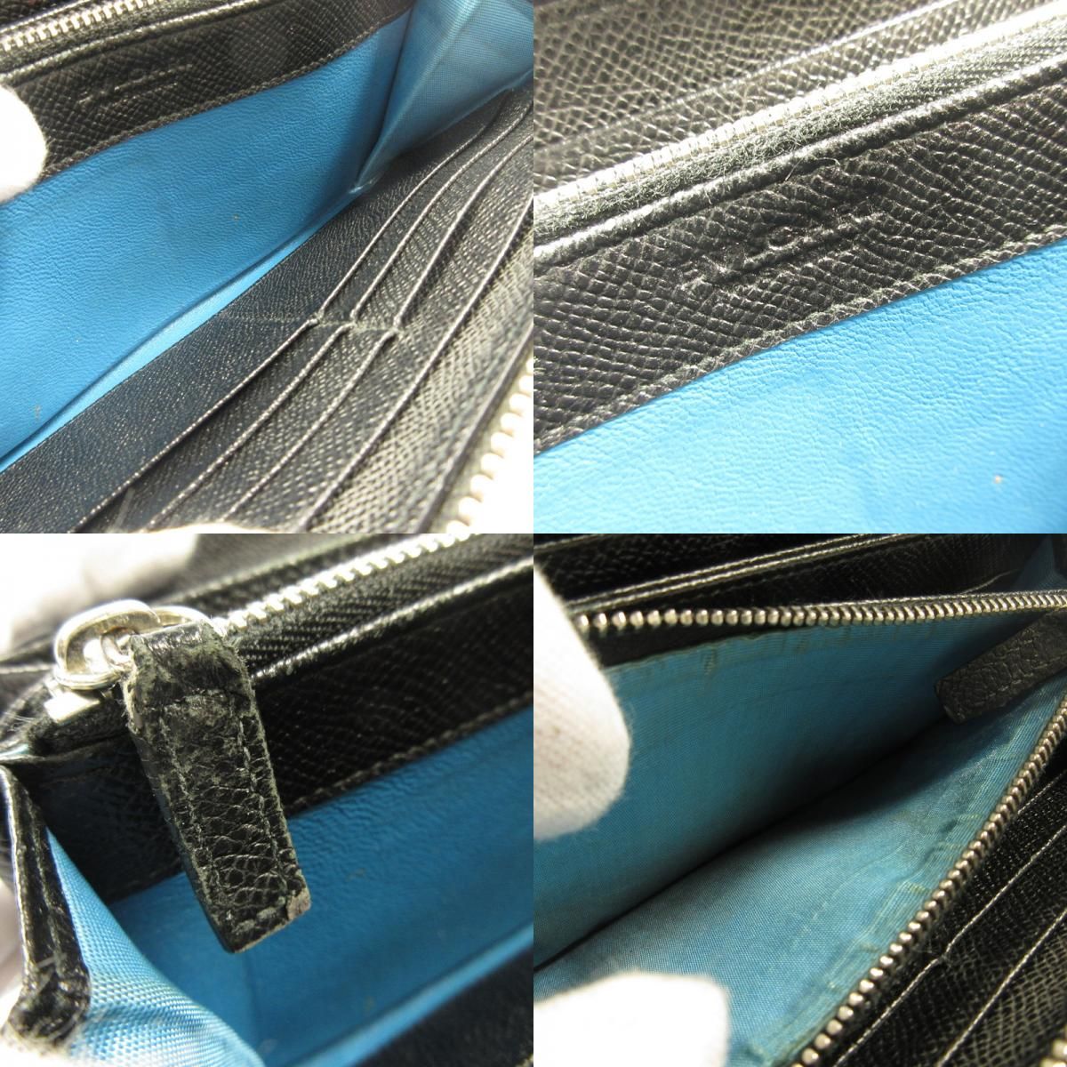 姫路東店】 BVLGARI | ブルガリ 長財布 36933 ブラック 【125