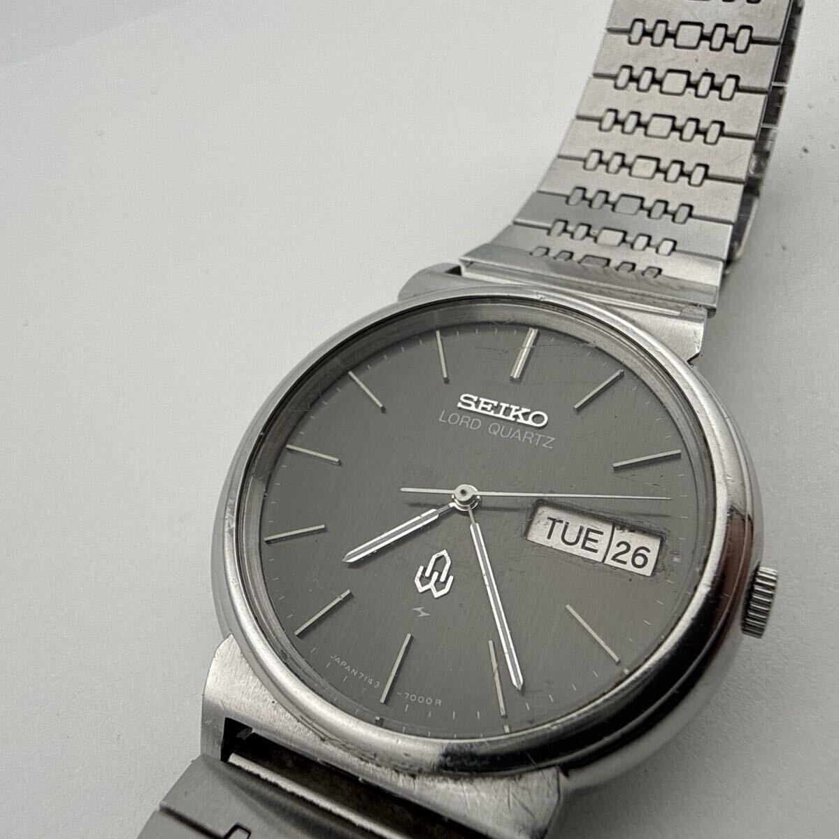 SEIKO 7143-7000 セイコー LORD QUARTZ ロードクォーツ メンズ 腕時計 