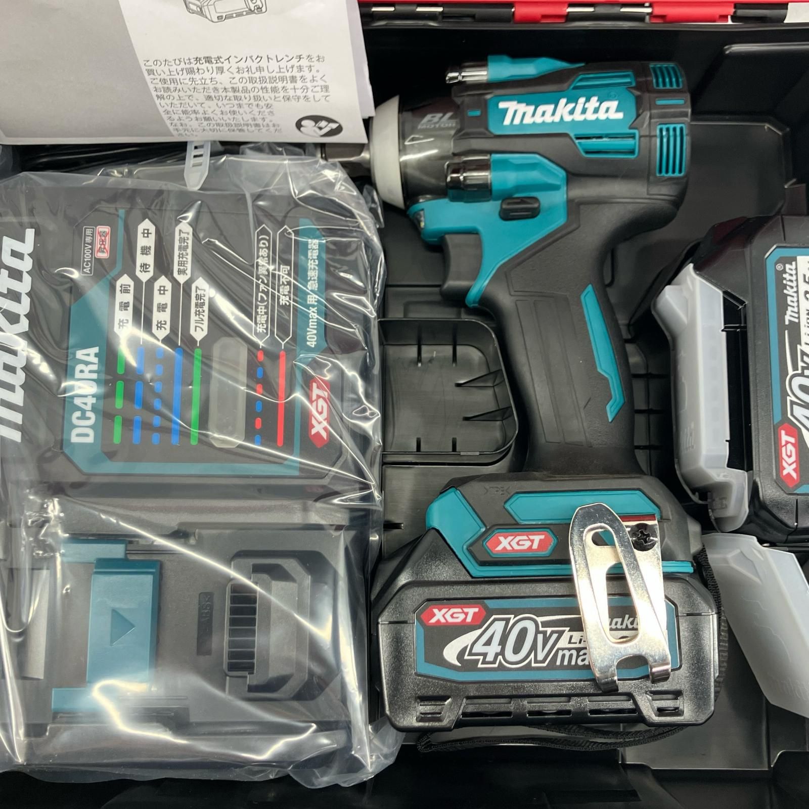 MAKITA マキタ インパクトレンチ MAKITA TW004GRDX ブルー 未使用品(S 