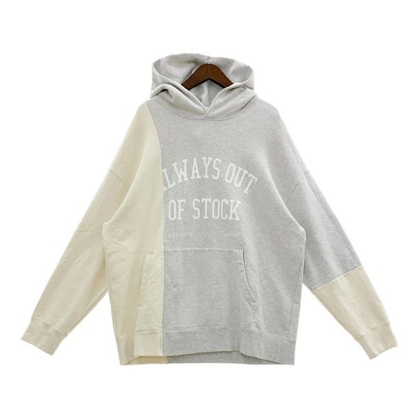 ALWAYS OUT OF STOCK オールウェイズアウトオブストック 切替 パーカー