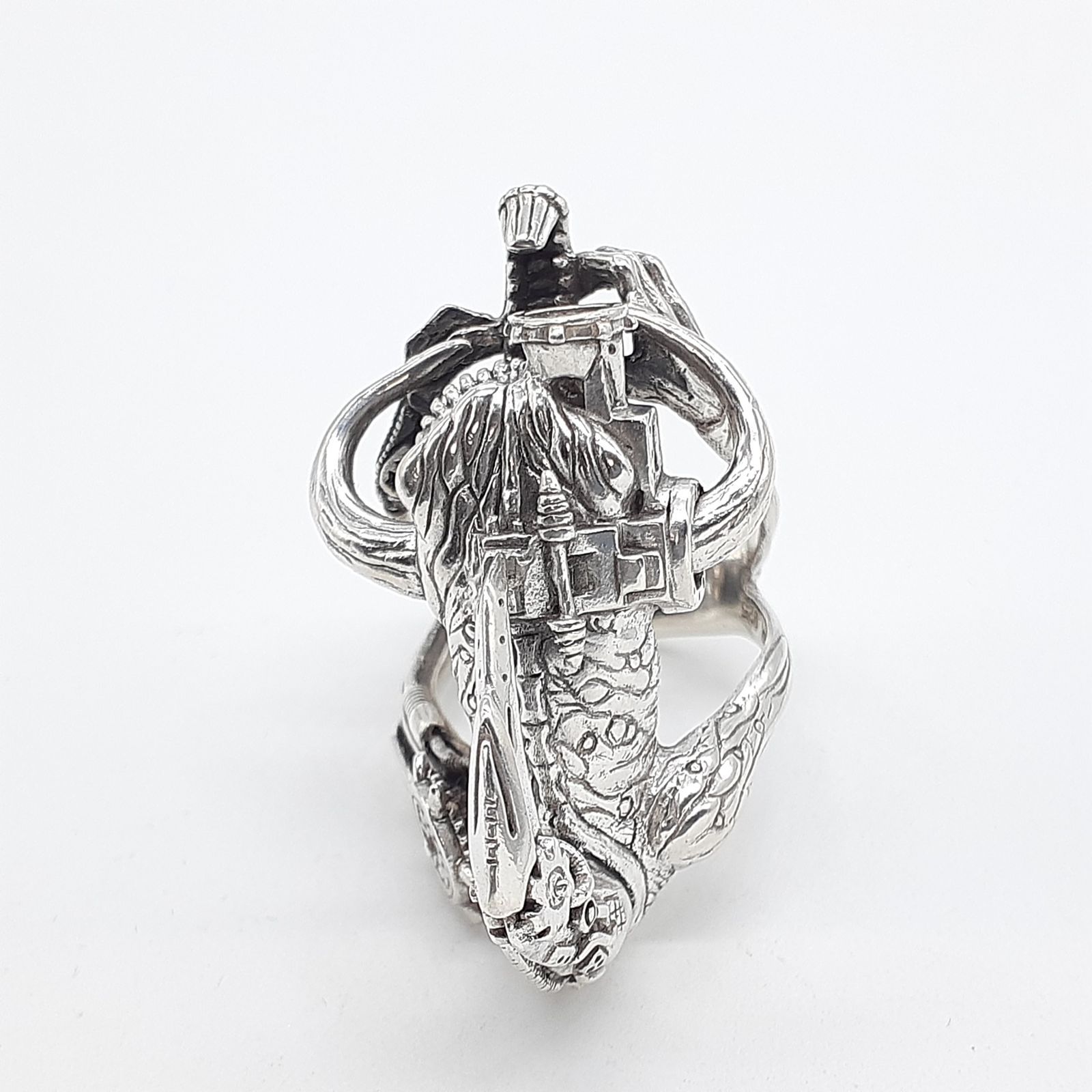 JAP工房 ジャップ リング SILVER 925 シルバー SPAWN CYBER VIOLATOR 