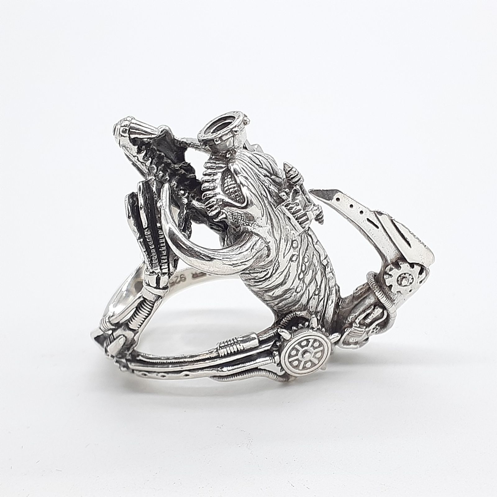 JAP工房 ジャップ リング SILVER 925 シルバー SPAWN CYBER VIOLATOR 
