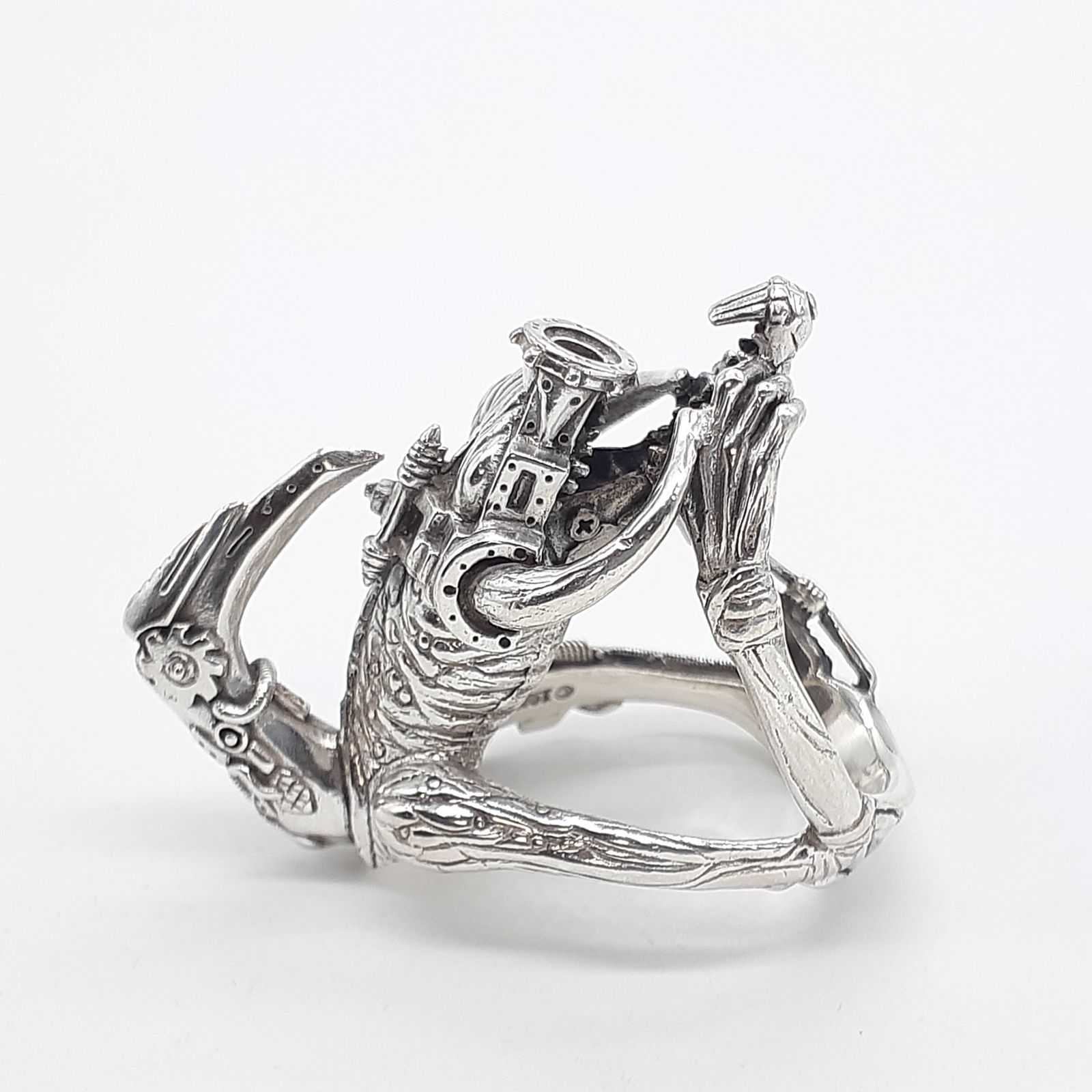 JAP工房 ジャップ リング SILVER 925 シルバー SPAWN CYBER VIOLATOR