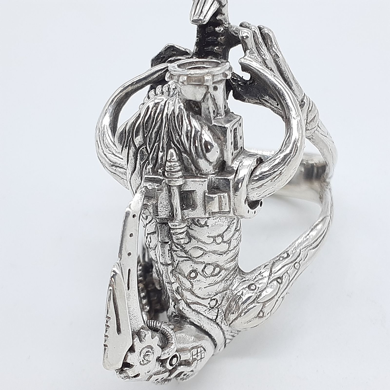 JAP工房 ジャップ リング SILVER 925 シルバー SPAWN CYBER VIOLATOR