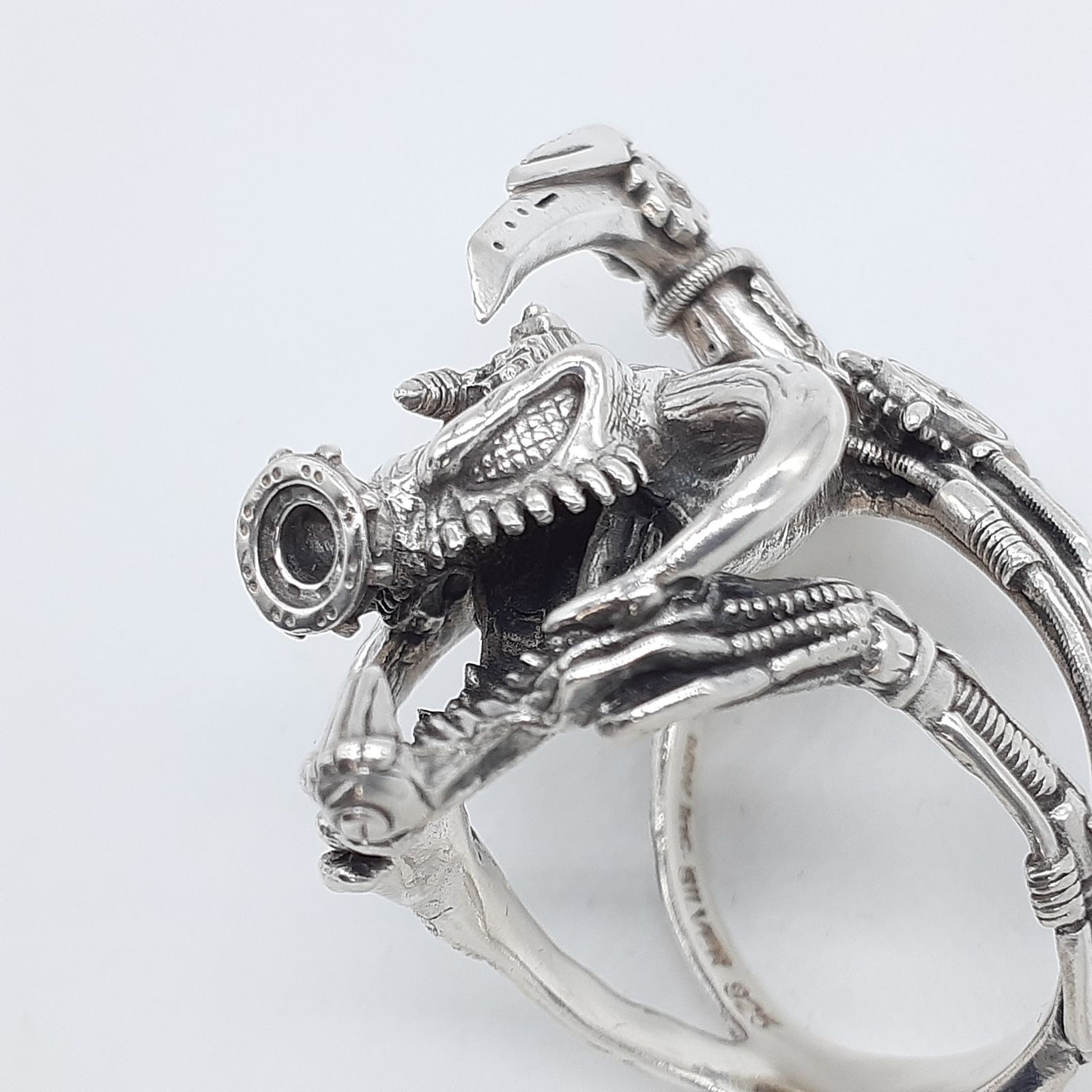 JAP工房 ジャップ リング SILVER 925 シルバー SPAWN CYBER VIOLATOR 