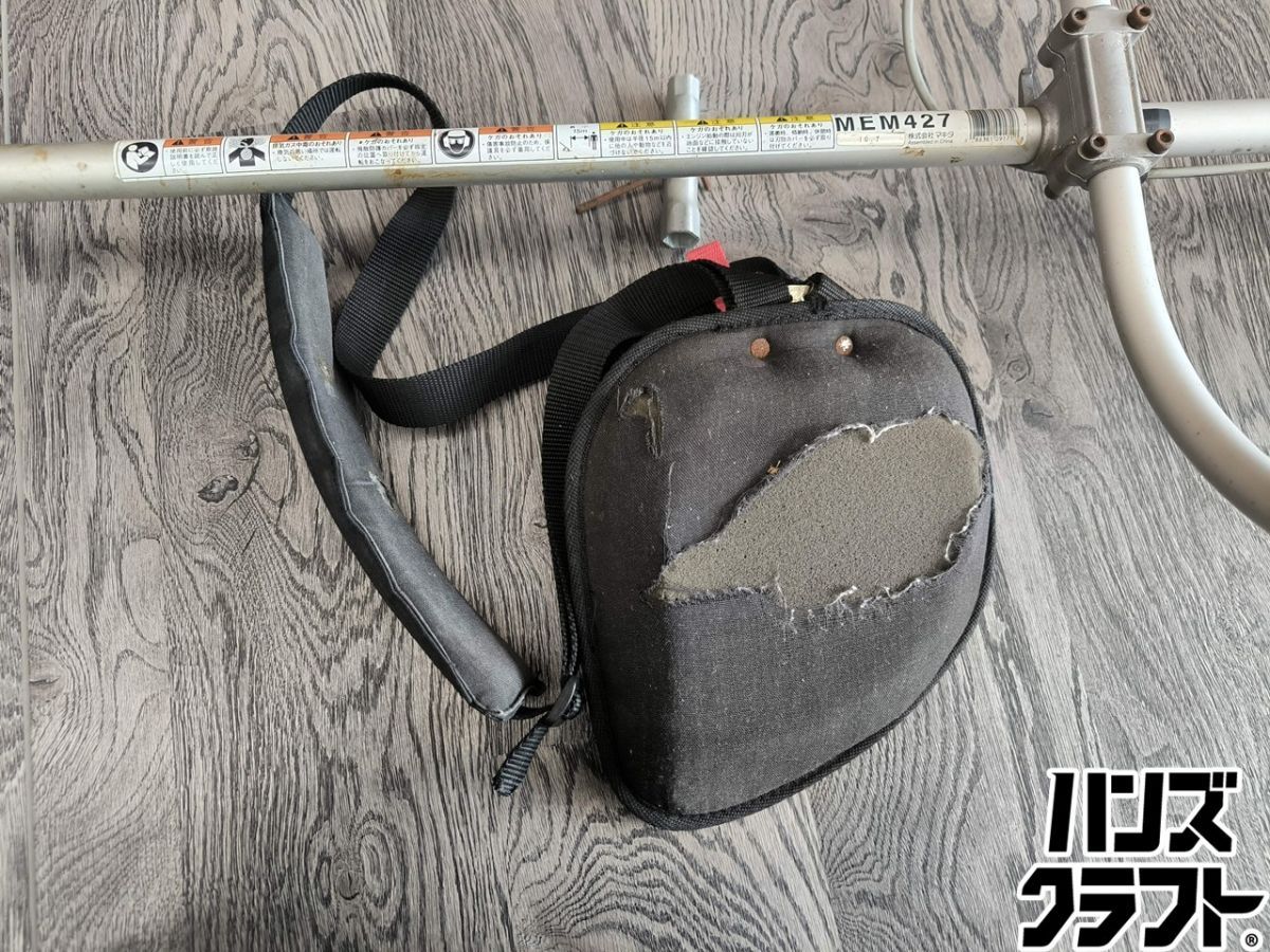 △配送不可【引取限定】マキタ makita MEM427 エンジン刈払機 無鉛 