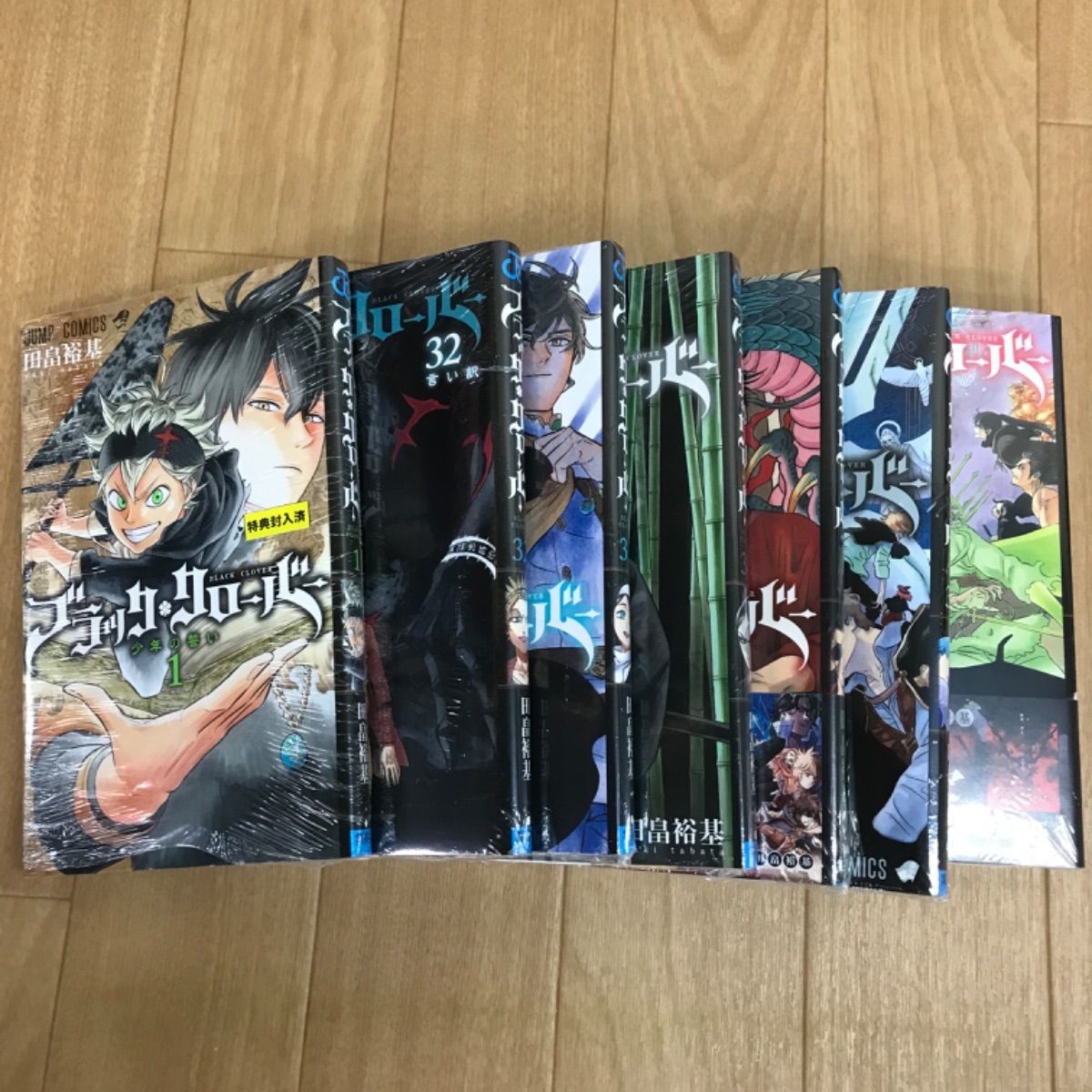 ☆④【未開封7冊】ブラッククローバー 1～37巻 コミック全巻セット