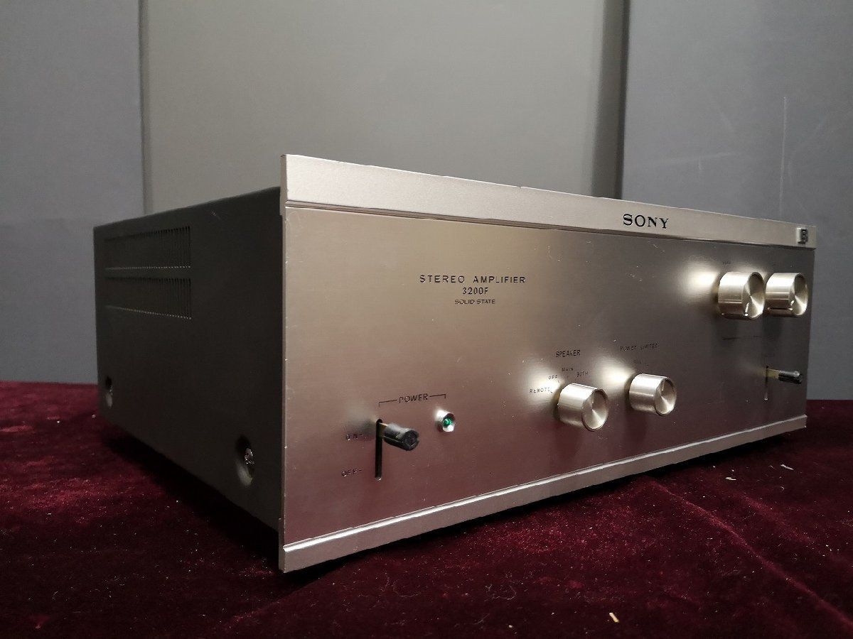 レストア整備品 SONY ステレオパワーアンプ TA-3200F】 【公式通販】