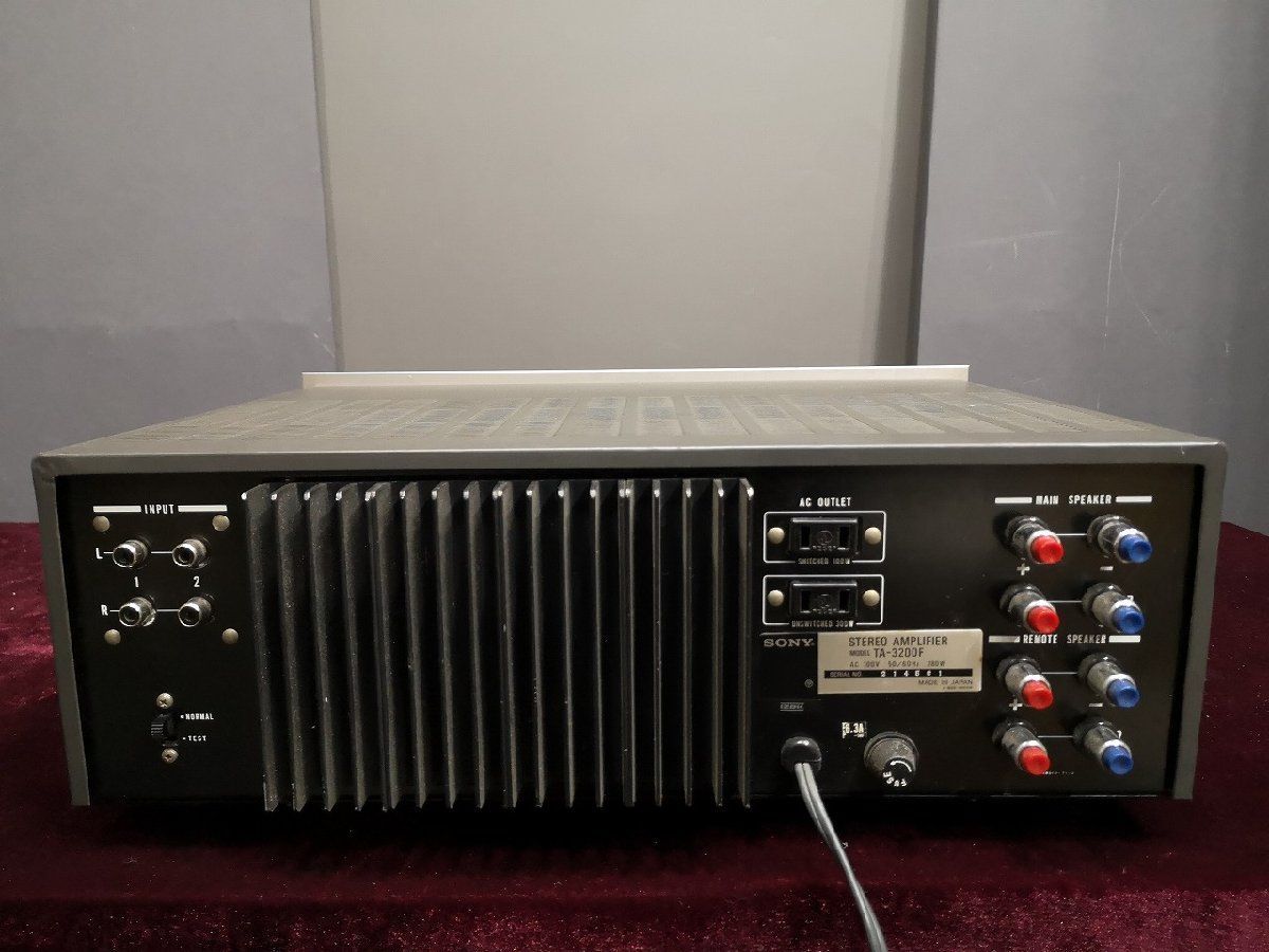 ◇保証付レストア整備済◇希少 SONY TA-3200F ソニー パワーアンプ 