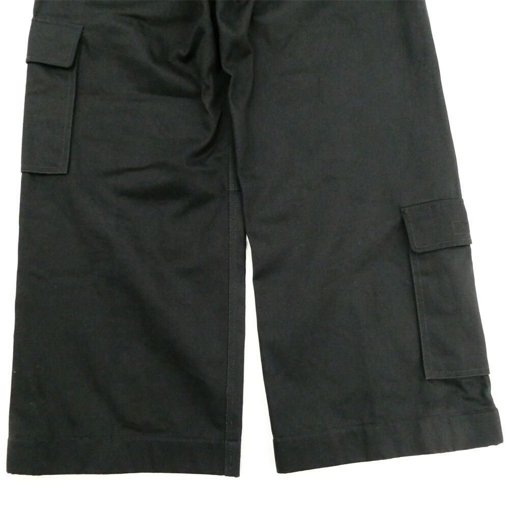 名古屋】グッチ ロゴパッチ ワイドカーゴパンツ 776978 ZAPRO ブラック