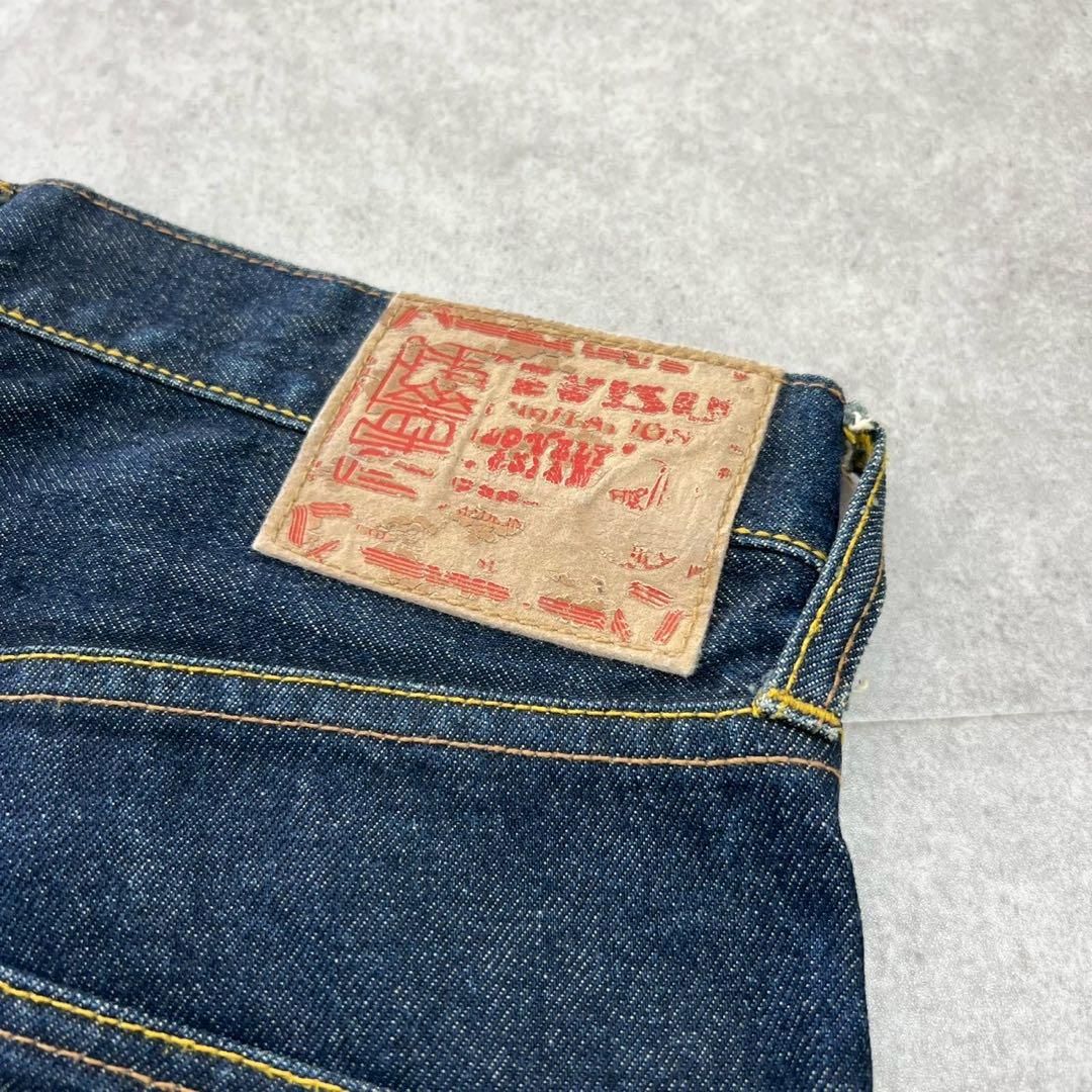 美品 EVISU エヴィス エビス ショーツ 膝下 デニム ジョーツ カモメ 1 