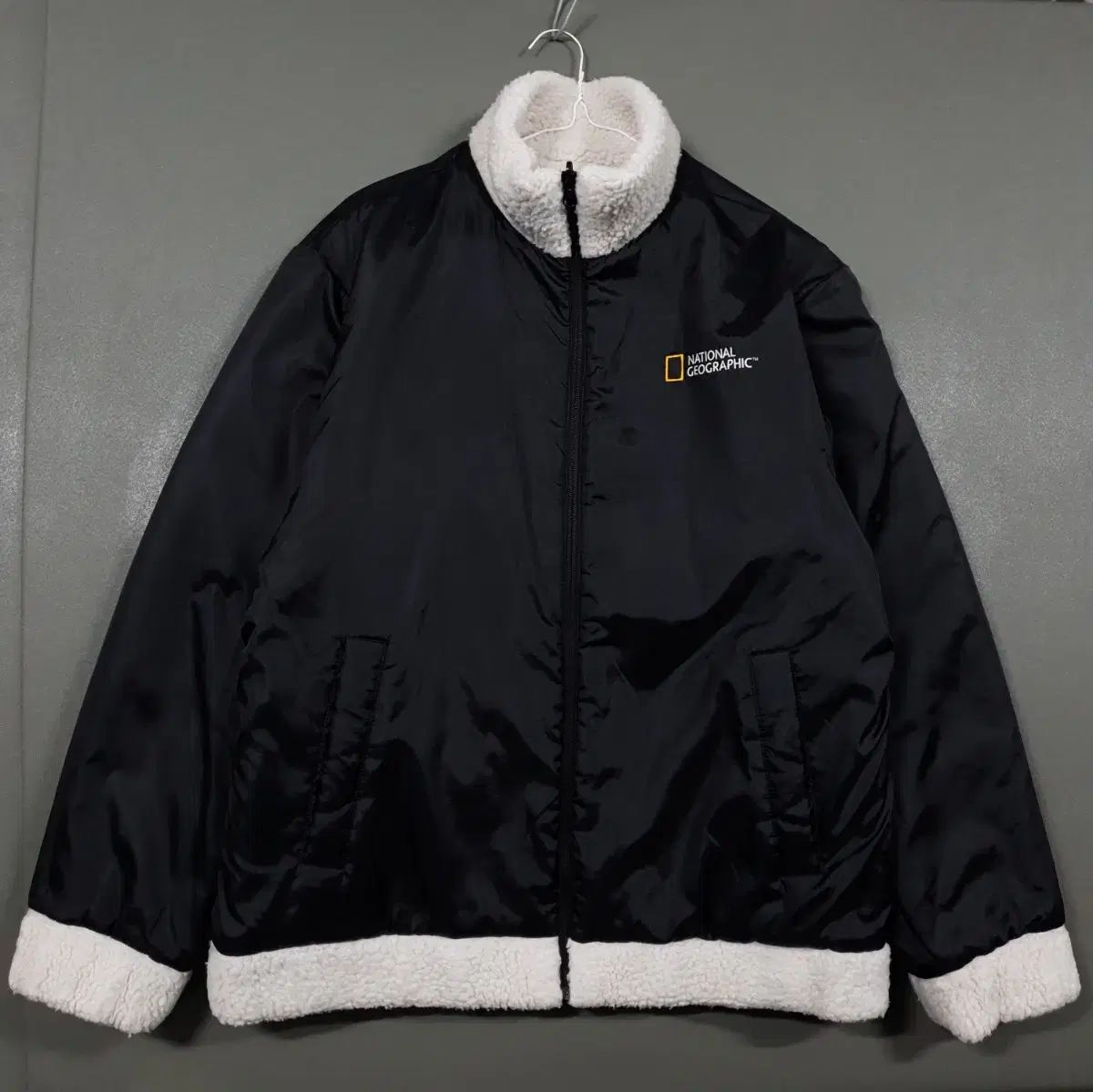 定番，大得価 実寸 XL) ナショナルジオグラフィック リバーシブル 양면 