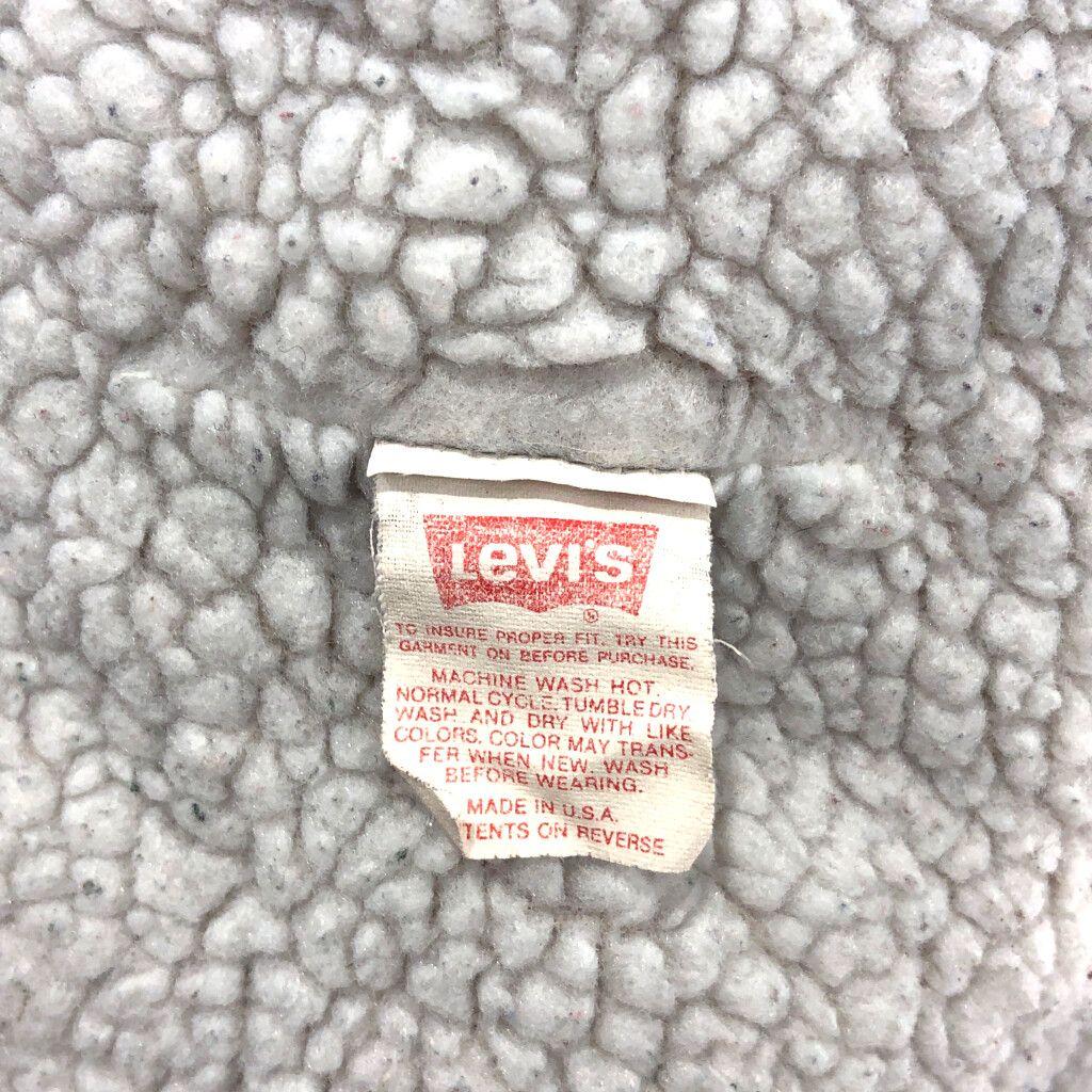 90年代 USA製 Levi's リーバイス 71608-0216 デニム ボアジャケット