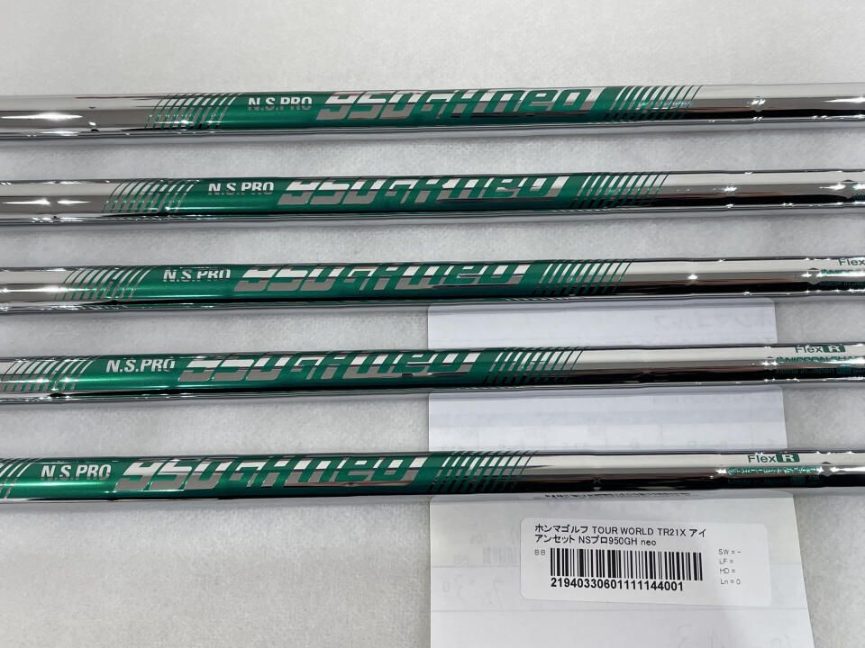 ホンマゴルフ TOUR WORLD TR21X NSプロ950GH neo Rフレックス