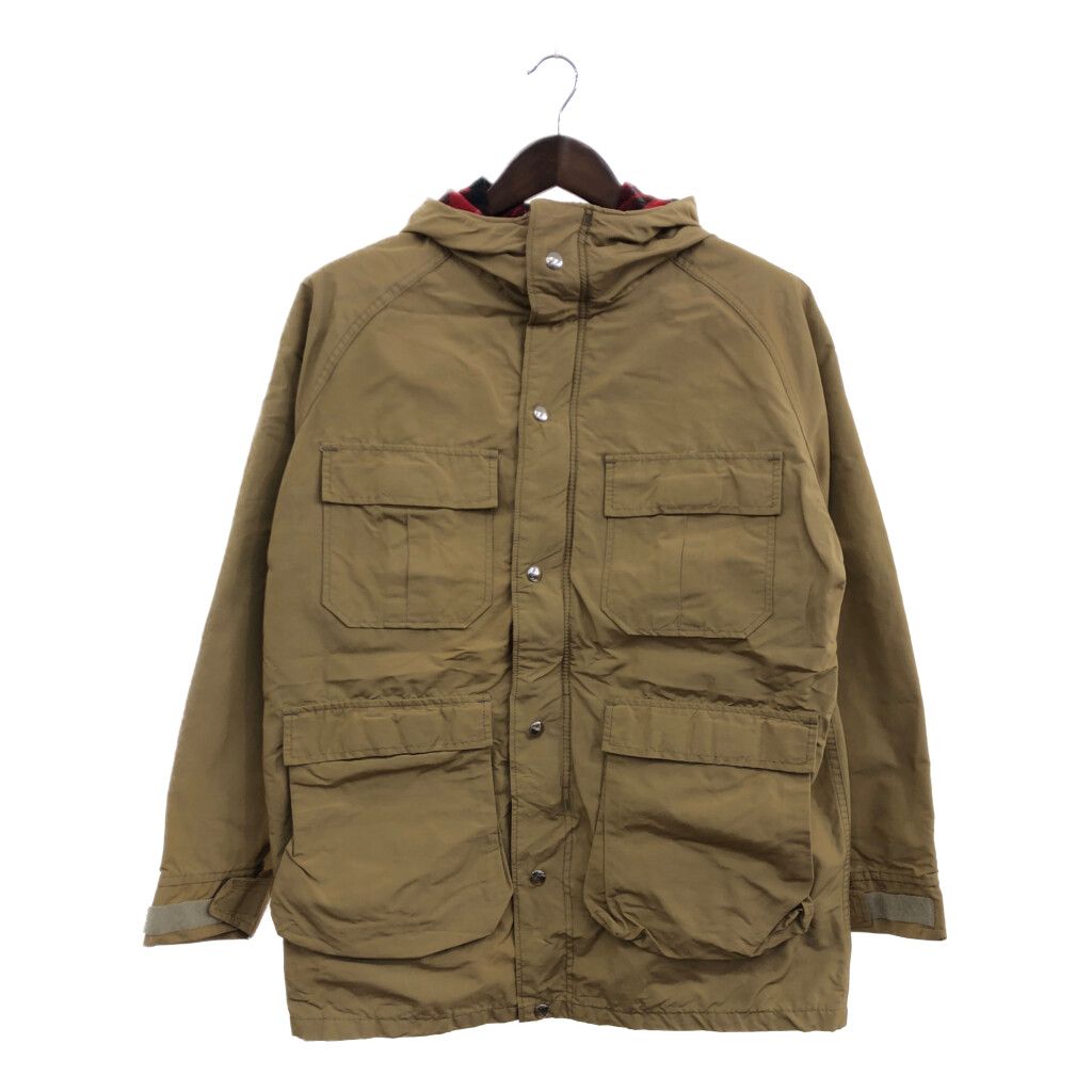 70年代 USA製 WOOLRICH ウールリッチ シェルジャケット マウンテンパーカー ヴィンテージ ベージュ (メンズ M) P7560 70年代 USA製 WOOLRICH ウールリッチ シェルジャケット マウンテン