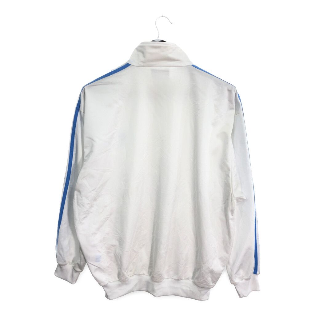 80年代  アディダス トラック ジャケット ホワイト (メンズ F180) 中古 古着 R2872 80年代 adidas アディダス トラック ジャケット ホワイト (メンズ F180