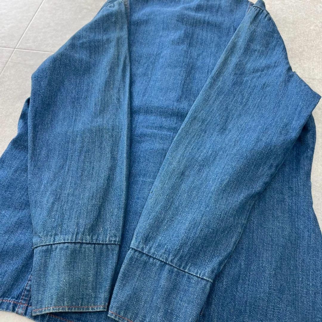70s デニムカバーオール メキシカンシャツ デニムジャケット 