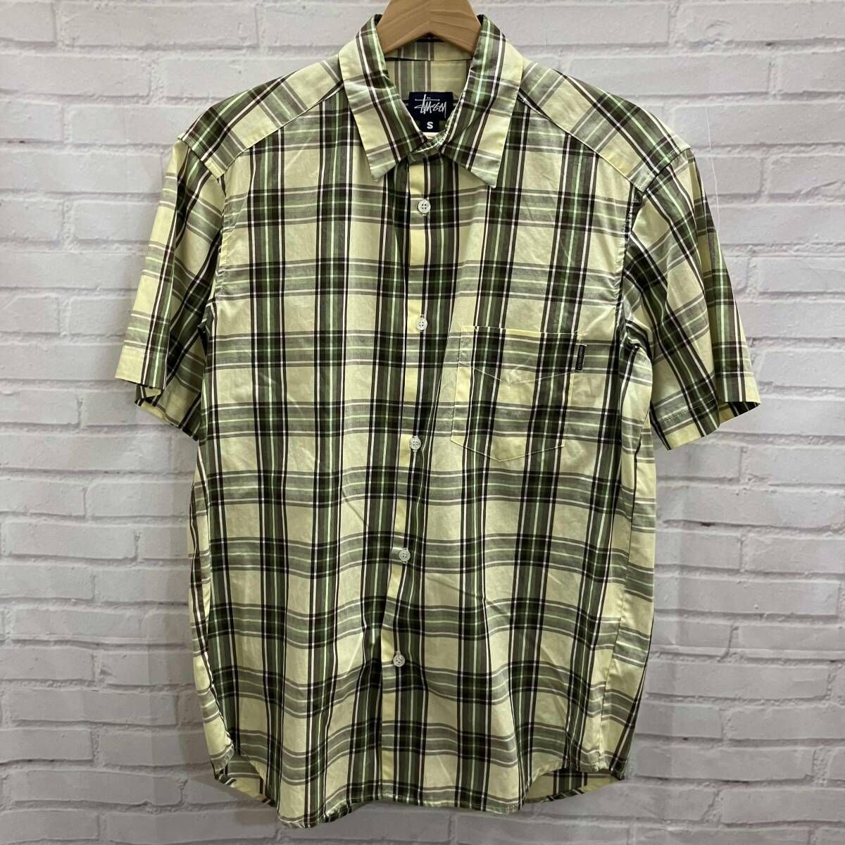 STUSSY / ステューシー / 半袖シャツ / OLD STUSSY / USA製 / チェック 