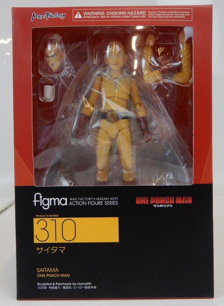 figma サイタマ　ワンパンマン　フィギュア　310 フィギュア 新品未開封 figma サイタマ ワンパンマン フィギュア 310
