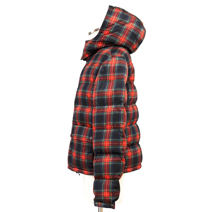 極美品】PRADA プラダ ダウンジャケット サイズ 50 メンズ チェック 