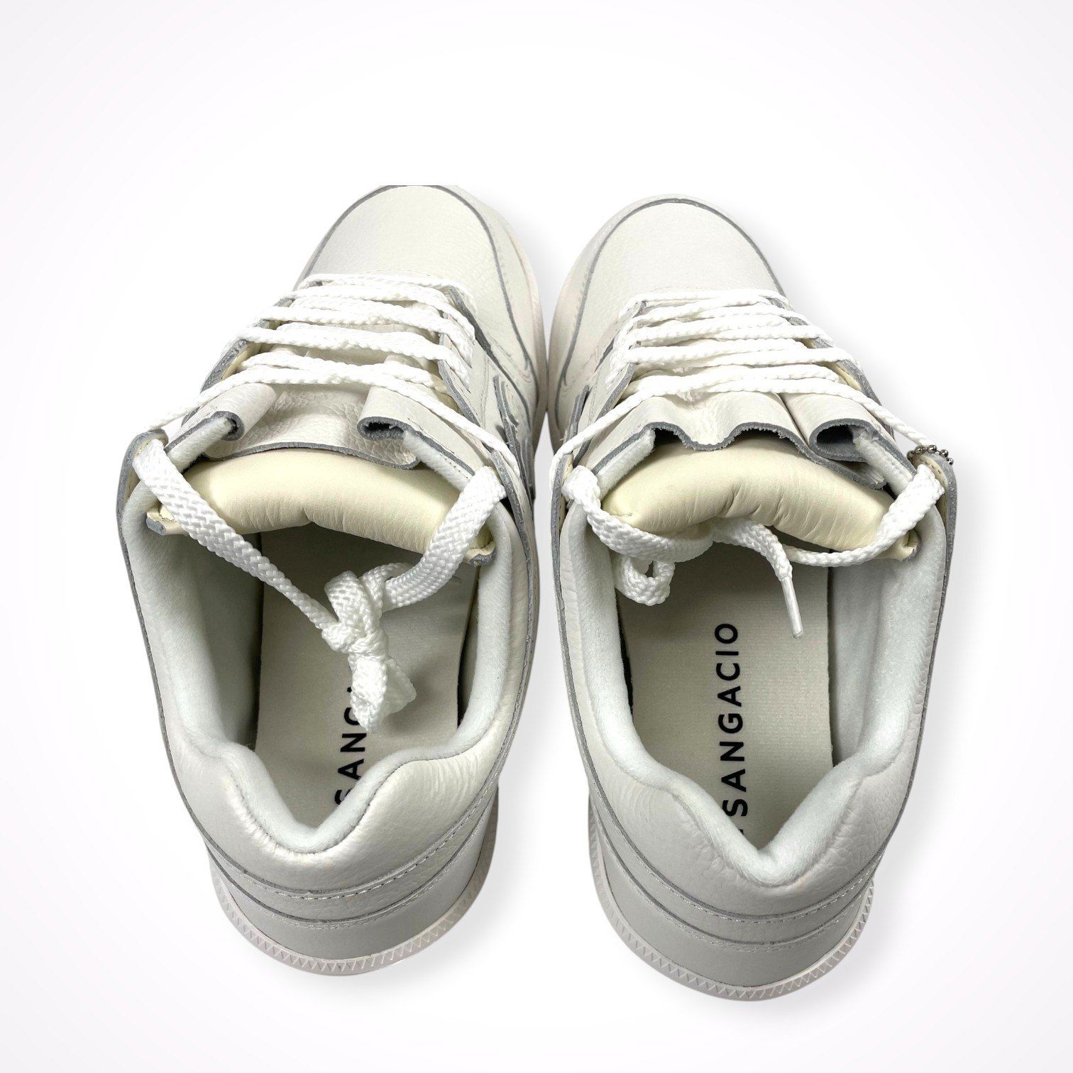 via SANGACIO ヴィア・サンガチオ / ”COM WHITE” スニーカー 未使用品 