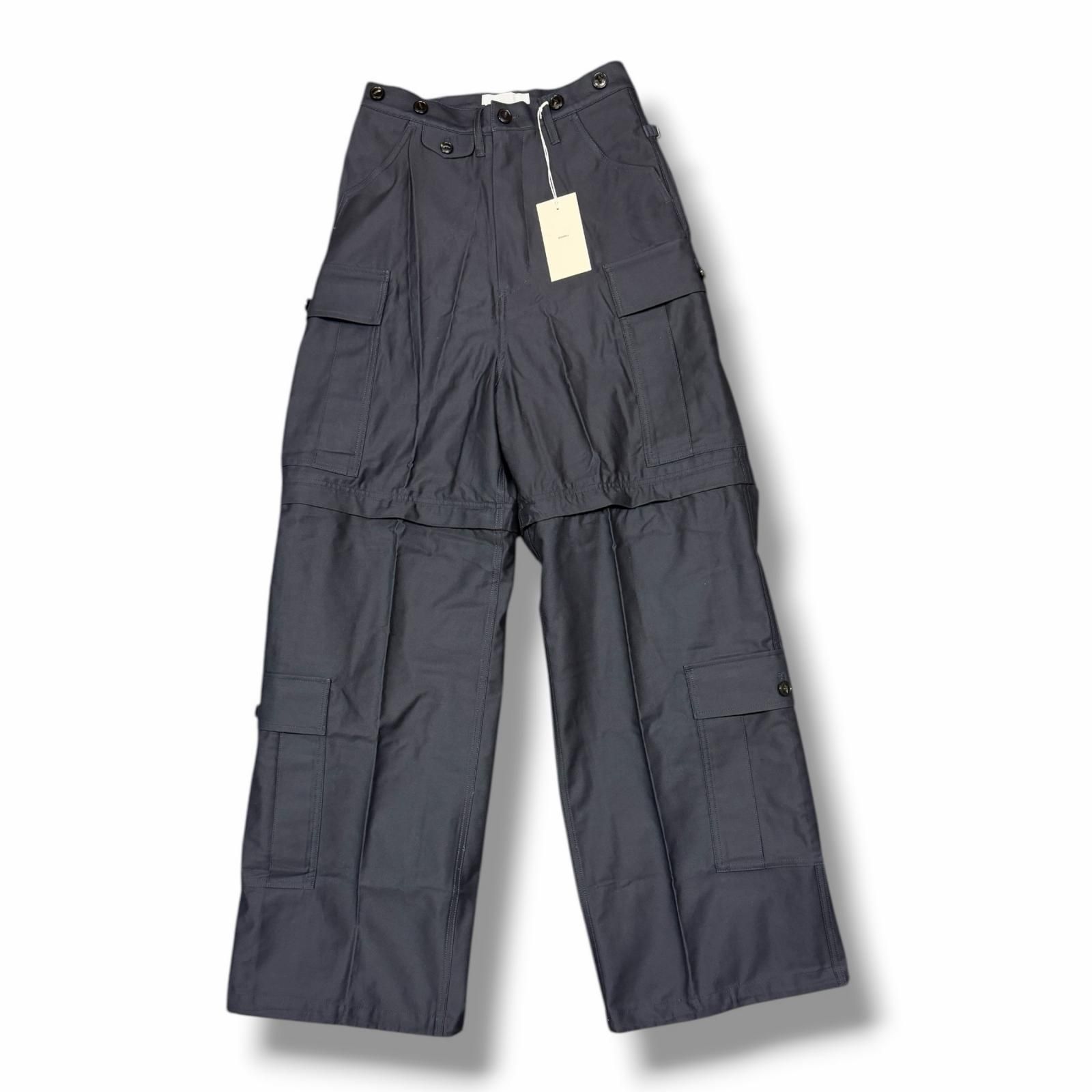 参考上代75900円 未使用 SUGARHILL 25SS ZIP CARGO TROUSERS ジップ 