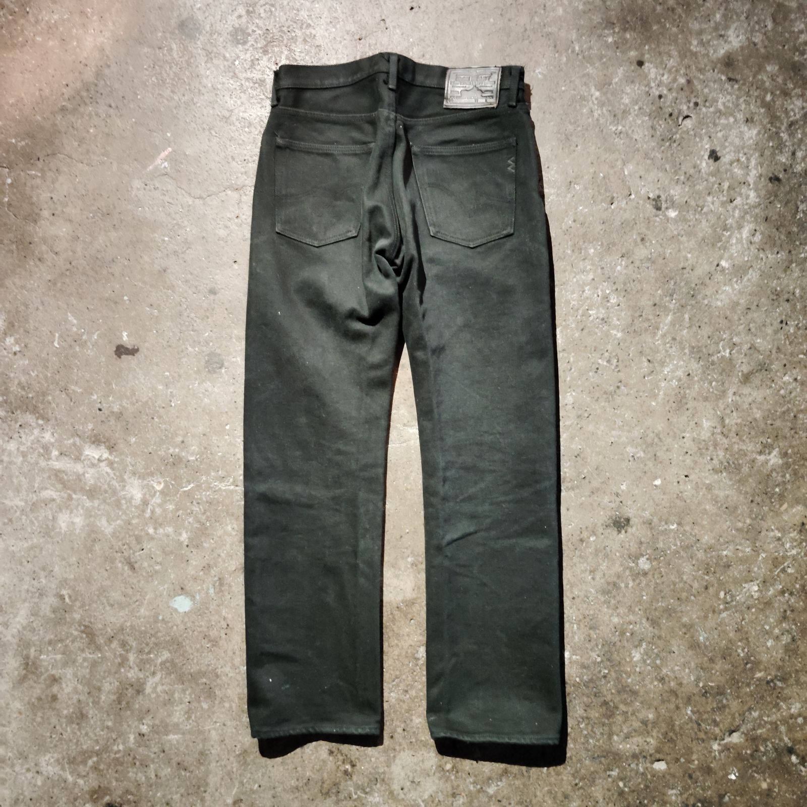 デニム/ジーンズ アイアンハート 黒鎧 21oz W32