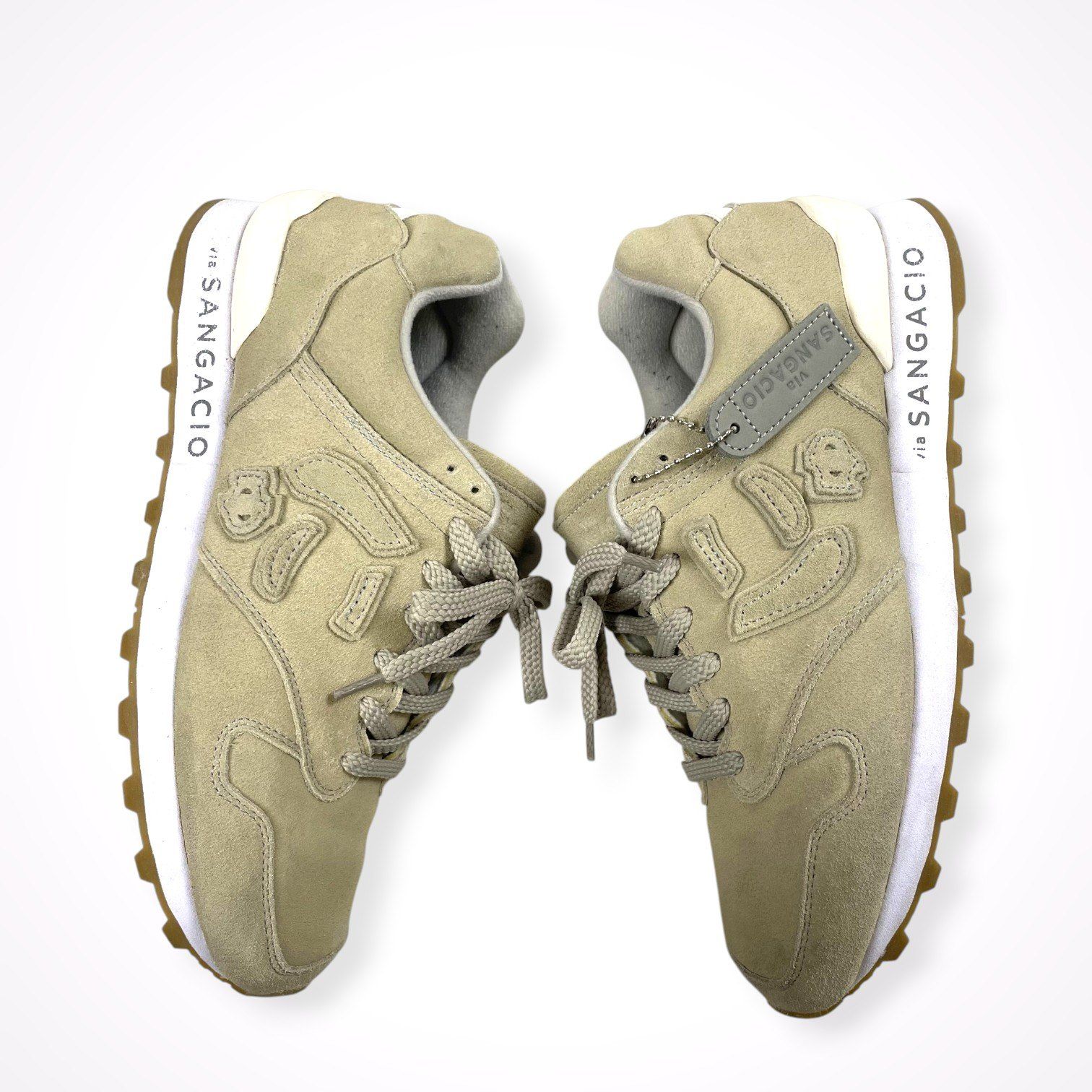 via SANGACIO ヴィア サンガチオ / ”MOSS GRAY” スニーカー 極美品 