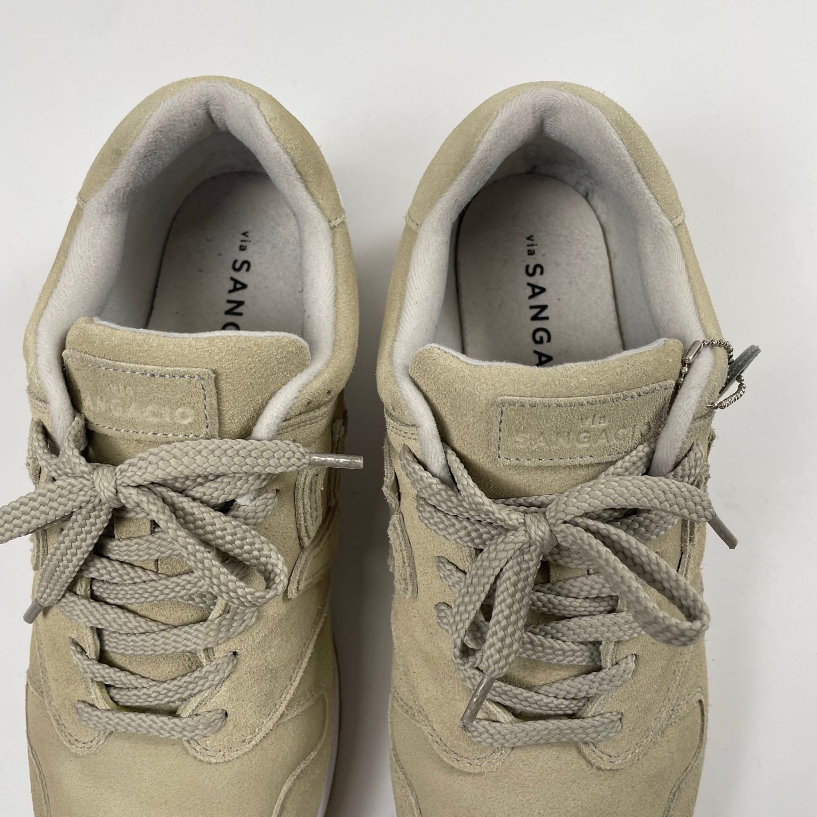 via SANGACIO ヴィア サンガチオ / ”MOSS GRAY” スニーカー 極美品 