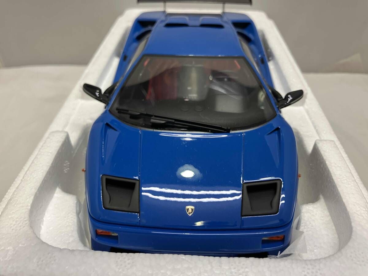 現状品 KYOSHO 1/18 Lamborghini Diablo SVR (blue) 京商 - メルカリ