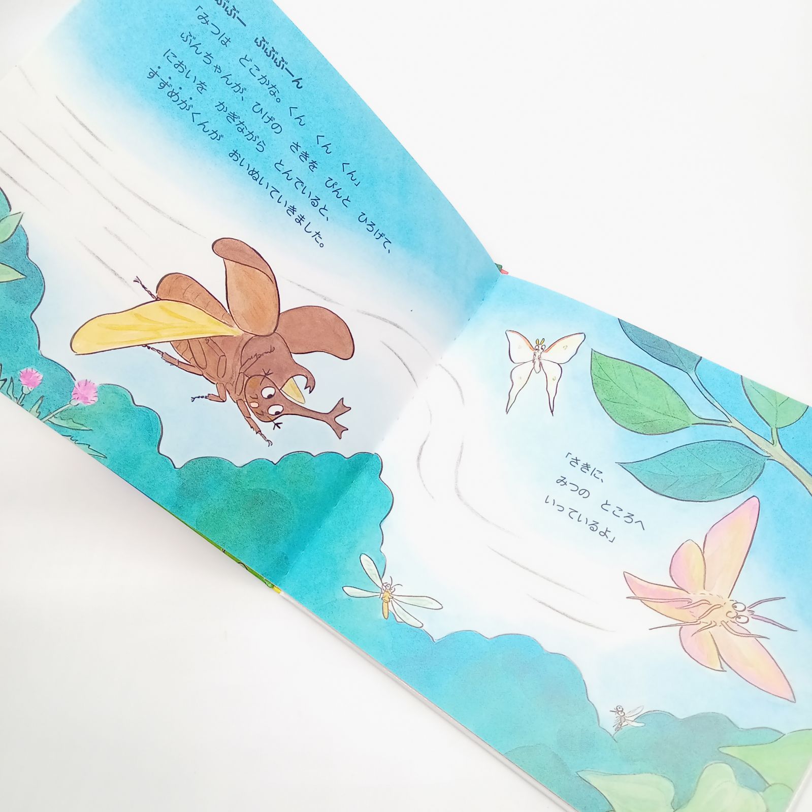 絵本2冊セット】かぶとむしのぶんちゃん かたつむりののんちゃん 3歳 4