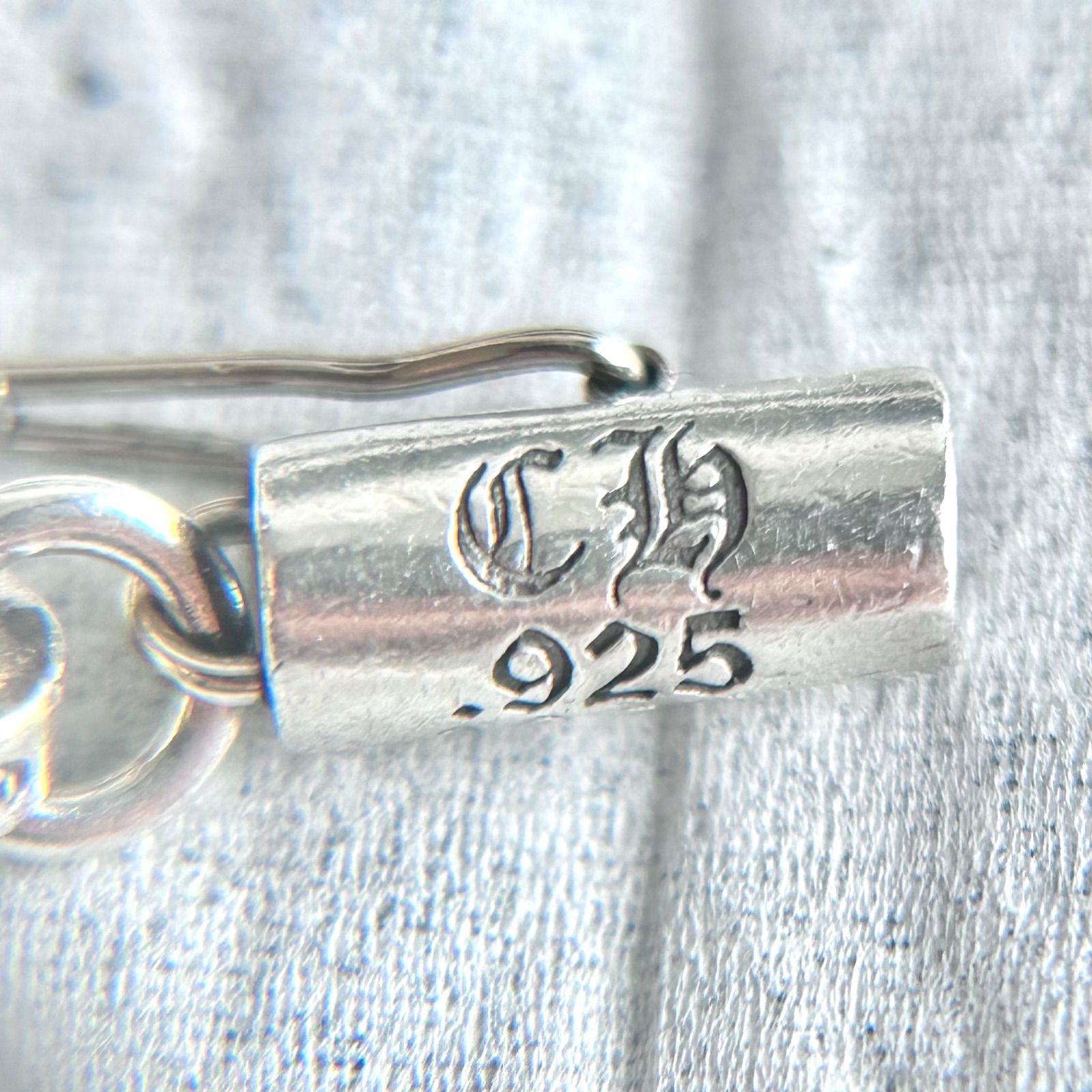 中古】CHROME HEARTS クロムハーツ 925 NKLC PAPER CHAIN 20インチ SLV 