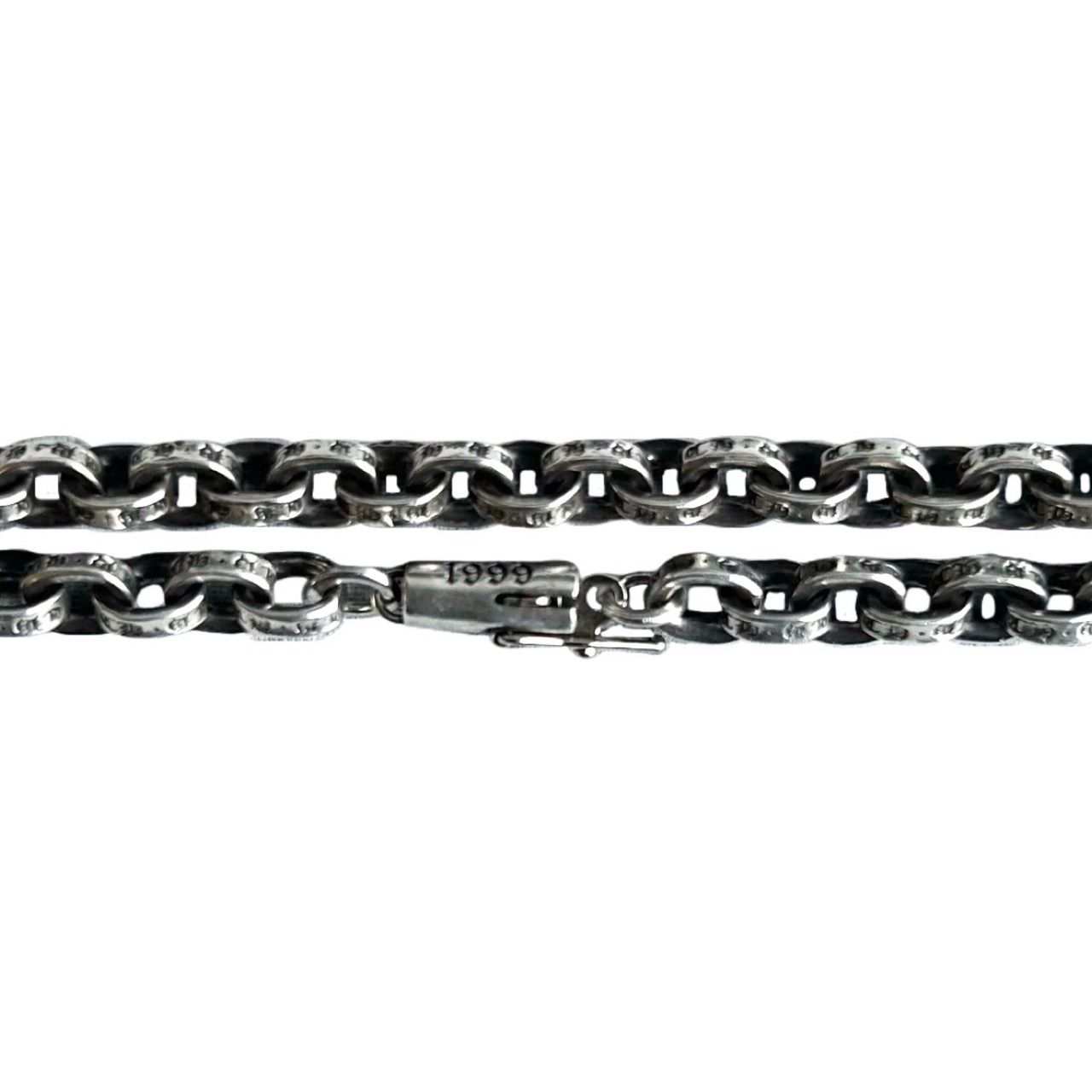 中古】CHROME HEARTS クロムハーツ 925 NKLC PAPER CHAIN 20インチ SLV 
