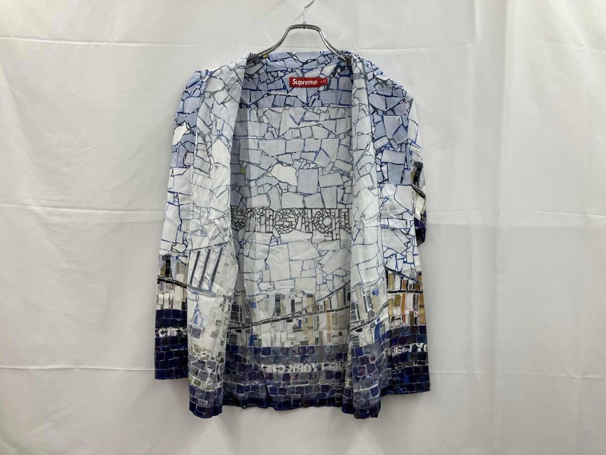 Supremeシュプリーム Mosaic S/S Shist モザイク 半袖シャツ レーヨン