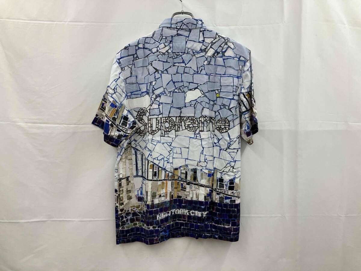 Supremeシュプリーム Mosaic S/S Shist モザイク 半袖シャツ レーヨン