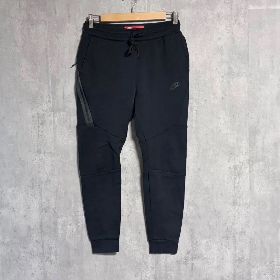 未使用級　希少　Nike テックフリースパンツ　805163-010 入手困難 希少 廃盤 NIKE テックフリース ジョガーパンツ S 黒 805163-010 旧