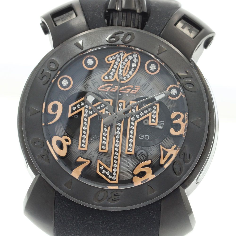 ガガミラノ GaGa MILANO 8012.NJ.01 クロノ48MM ネイマールモデル 500 