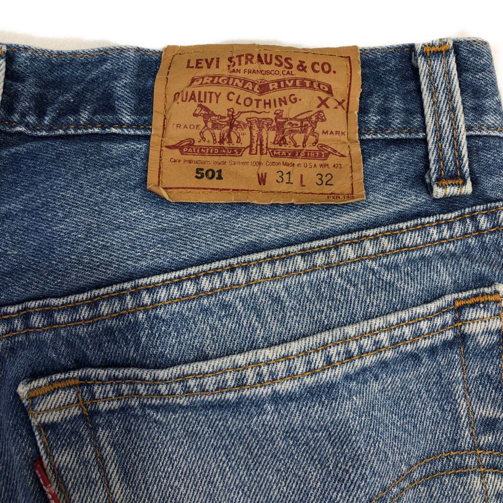 パンツ 90年代 USA製 Levi's リーバイス 501 デニムパンツ ブルー
