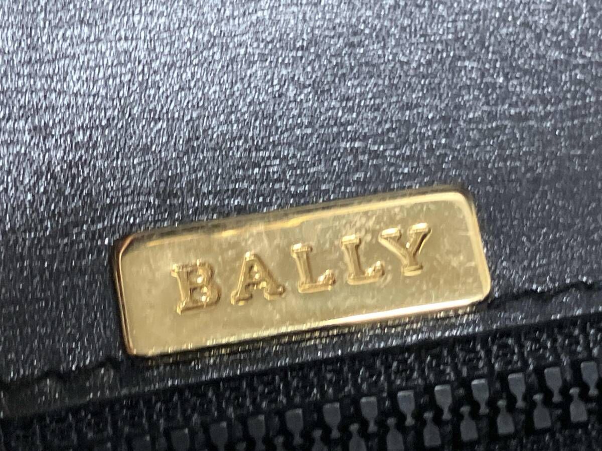 BALLY バリー ショルダーバッグ 2way クラッチバッグ / ブラック 状態 
