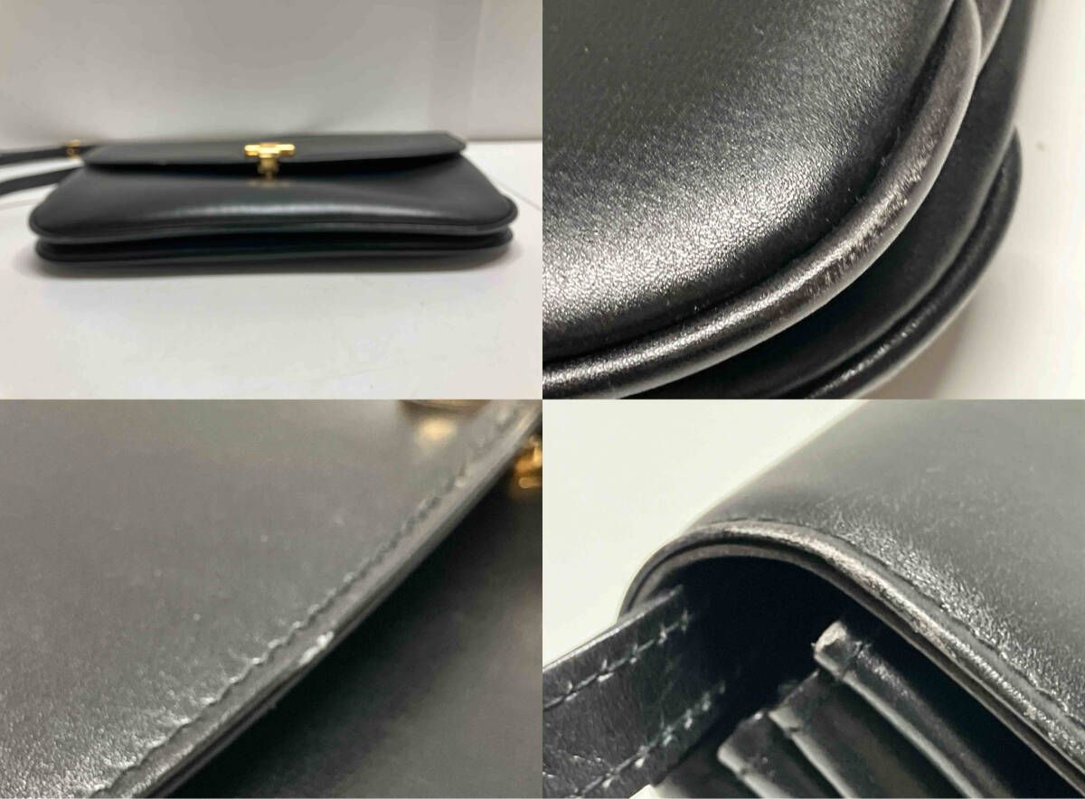 BALLY バリー ショルダーバッグ 2way クラッチバッグ / ブラック 状態 