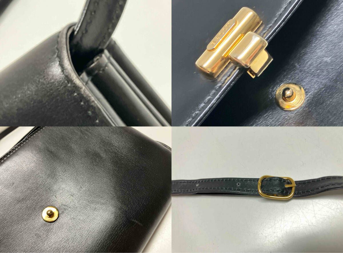 BALLY バリー ショルダーバッグ 2way クラッチバッグ / ブラック 状態 