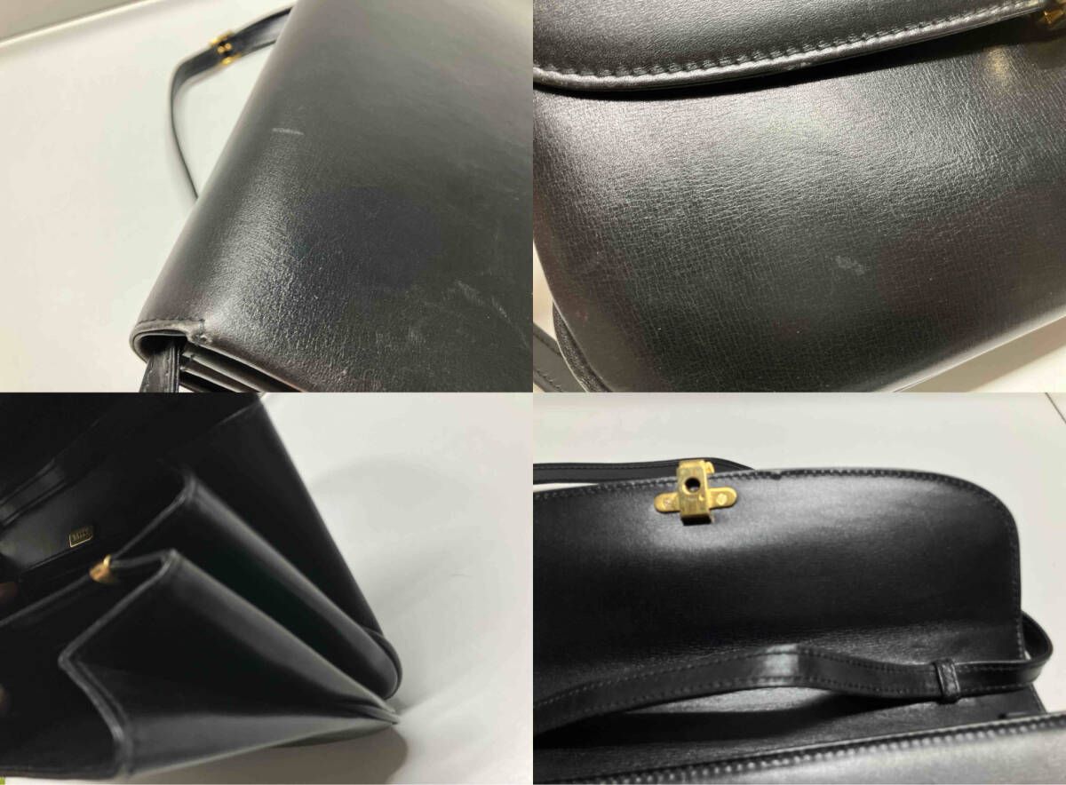 BALLY バリー ショルダーバッグ 2way クラッチバッグ / ブラック 状態