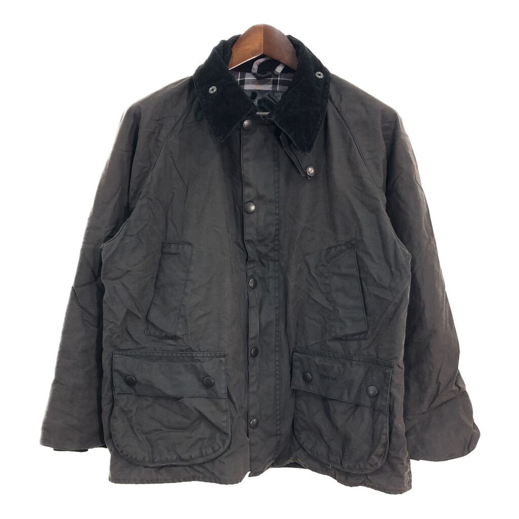 00年代 イングランド製 Barbour バブアー BEDALEビデイル オイルドジャケット ブラウン (メンズ C40/102CM) 中古 古着 R6302 00年代 イングランド製 Barbour バブアー BEDALEビデイル オイルド