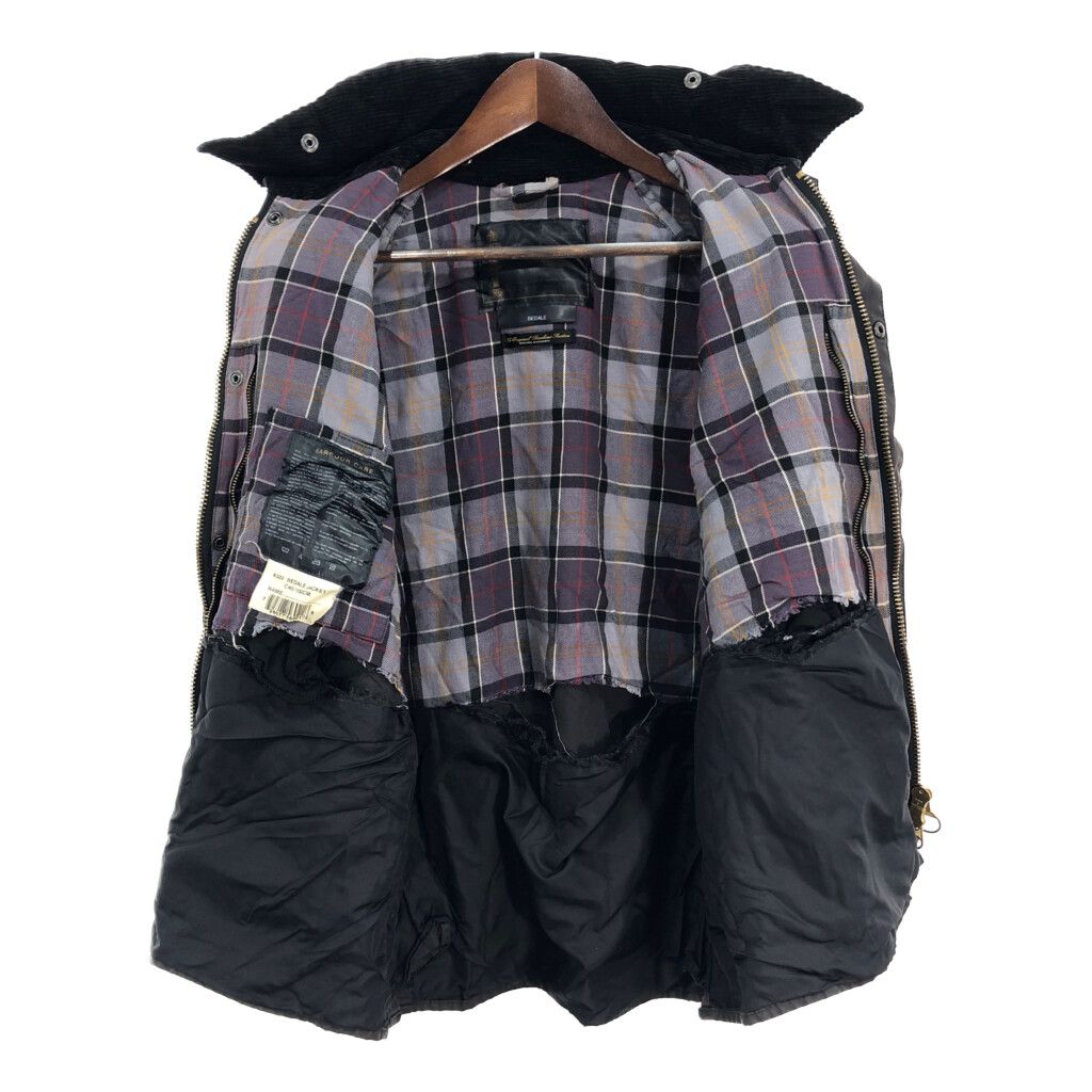 00年代 イングランド製 Barbour バブアー BEDALEビデイル オイルドジャケット ブラウン (メンズ C40/102CM) 中古 古着 R6302 00年代 イングランド製 Barbour バブアー BEDALEビデイル オイルド